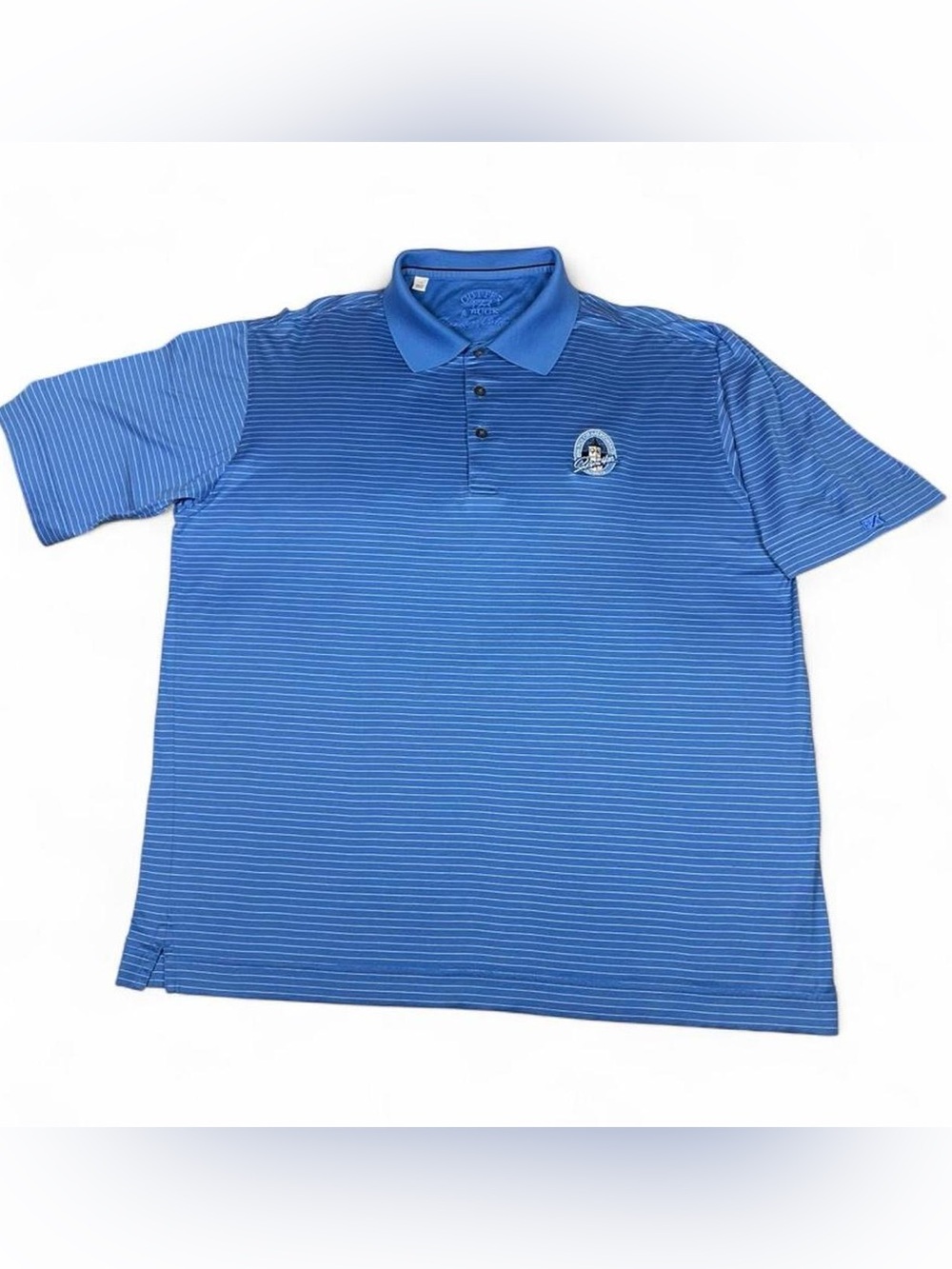 NWOT! Cutter & Buck 2007 89th PGA Championship Southern Hills Blue Polo Shirt Li